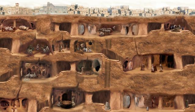 مدينة الجن بتركيا
