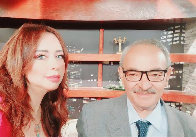 نانسى إبراهيم وضيفها