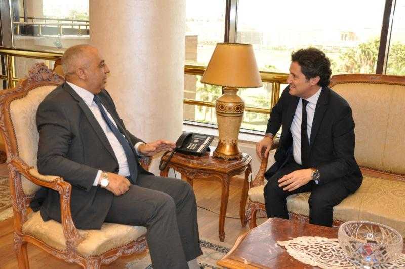 وزير الإعلام اللبنانى يزور مدينة الإنتاج الإعلامى